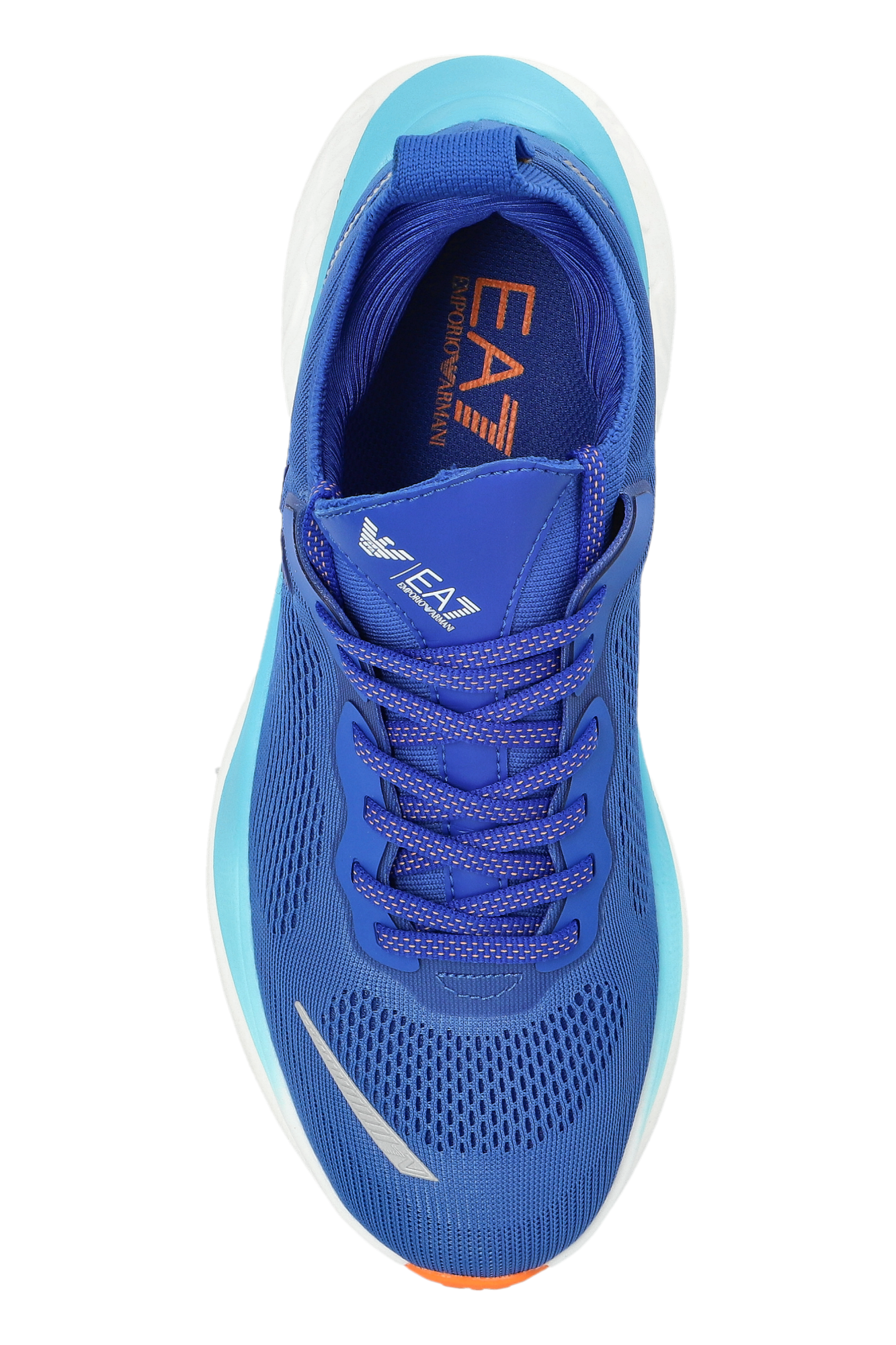 Blue Sports shoes with logo EA7 Emporio Armani - Vitkac AS